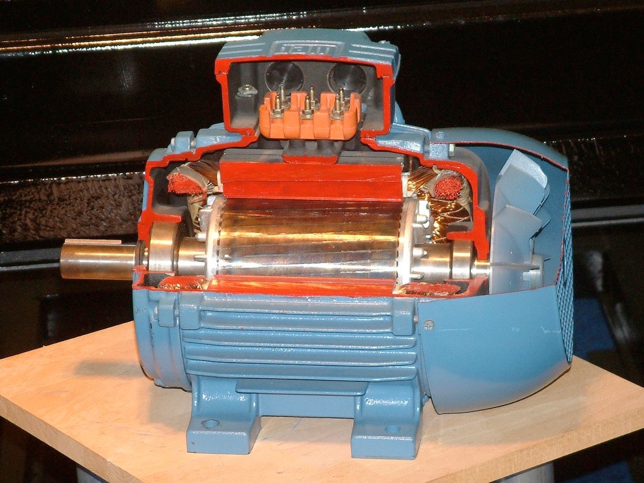 Der Asynchronmotor (Wechselstrom, 3-phasig)